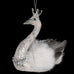 Mink Swan with Crown Hanger 10cm | Annie Mo's