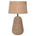 Jute Table Lamp with Shade 71cm | Annie Mo's