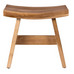 KING Solid U Shaped Reclaimed Teak Stool 45cm | Annie Mo's