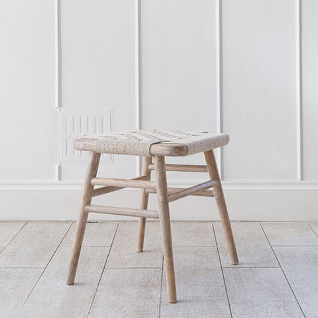 Kibo Wooden Stool 46cm | Annie Mo's