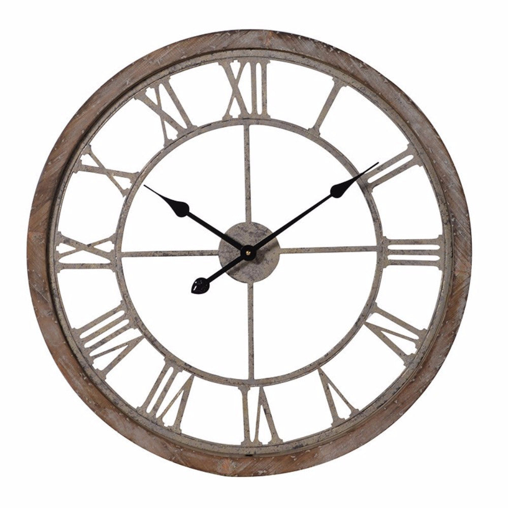 H: 55mm Dia: 645mm | Round Cut-Out Clock  - 2
