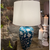 Lamp Grandiflora With White Shade 71cm | Annie Mo's Room Shot