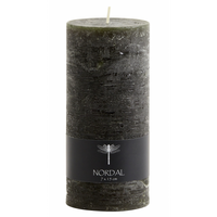 Large Dark Green Candle 15cm - 72 Hours Burning Time | Annie Mo's