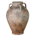 Large Mottled Effect Four Handle Rustic Ceramic Vase 51cm