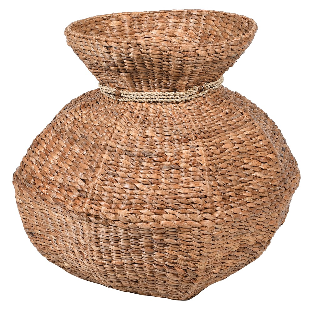 Large Shapely Wicker Vase 55cm Annie Mo's