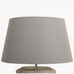 Large Stone Lamp with Grey Shade 80cm