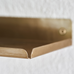 Ledge Shelf Brass 80cm