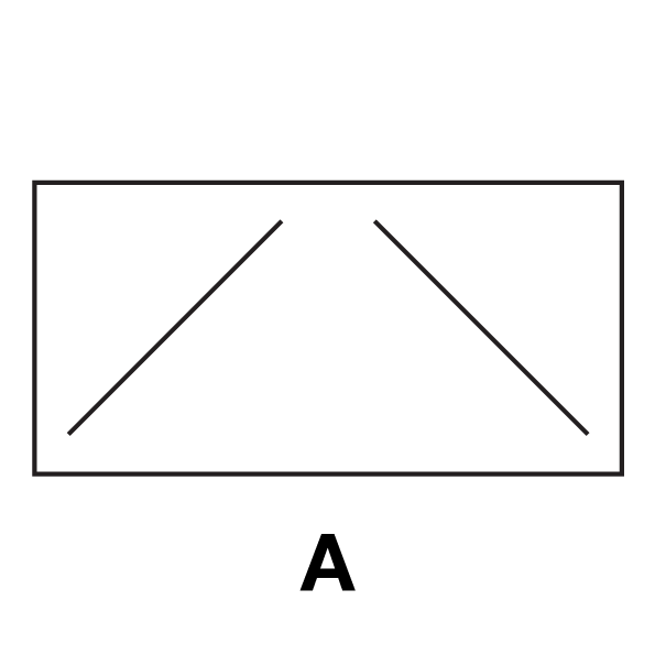 Toronto Dining Table with Oak Top and Glass Legs (A Leg Position)