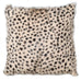 Leopard Print Goat Fur Cushion | Annie Mo's