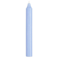 Light Blue Dinner Candle 18cm | Annie Mo's