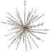 Light Gold Spikey Wire Starburst Decoration 15cm | Annie Mo's