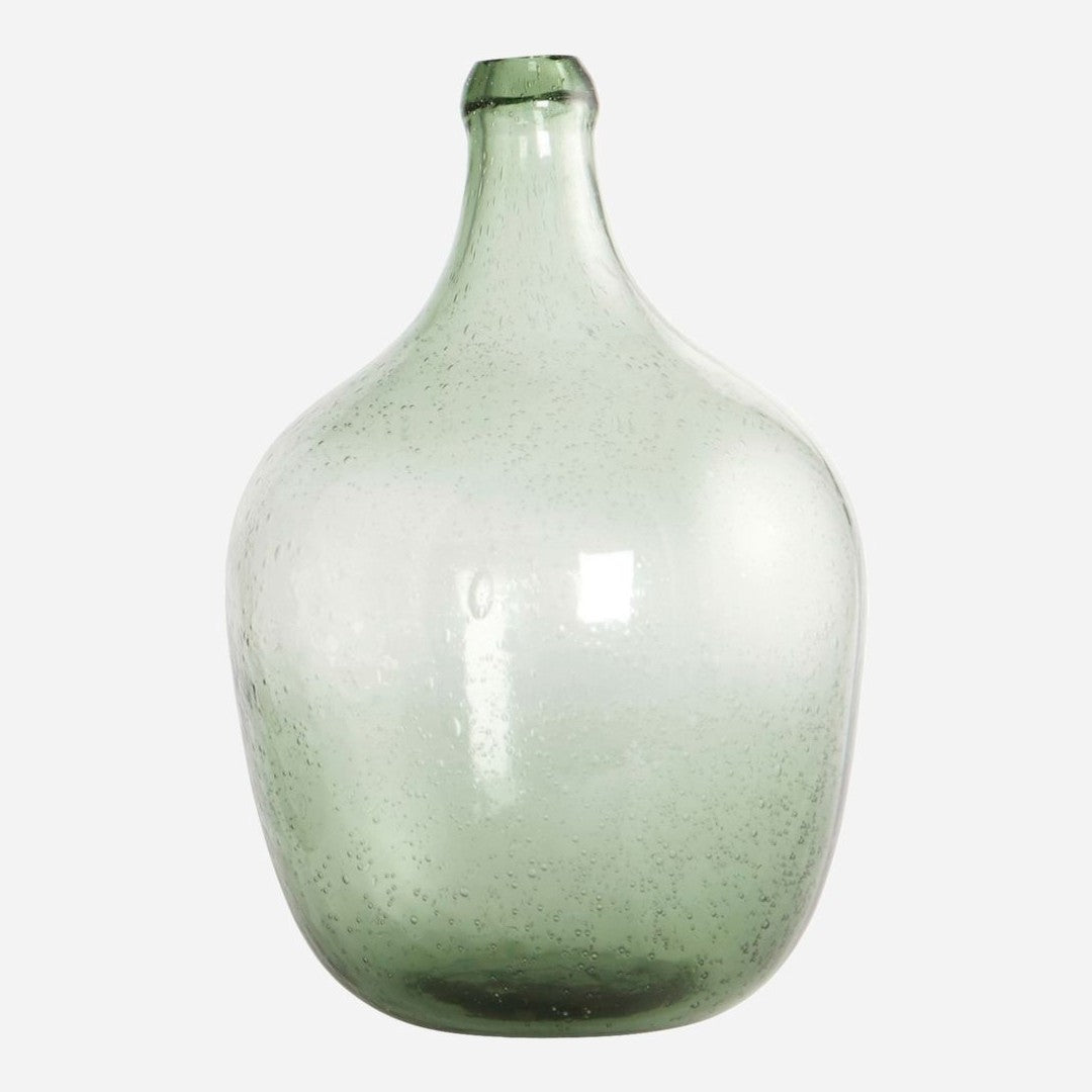 Light Green Recycled Bottle Vase 30cm