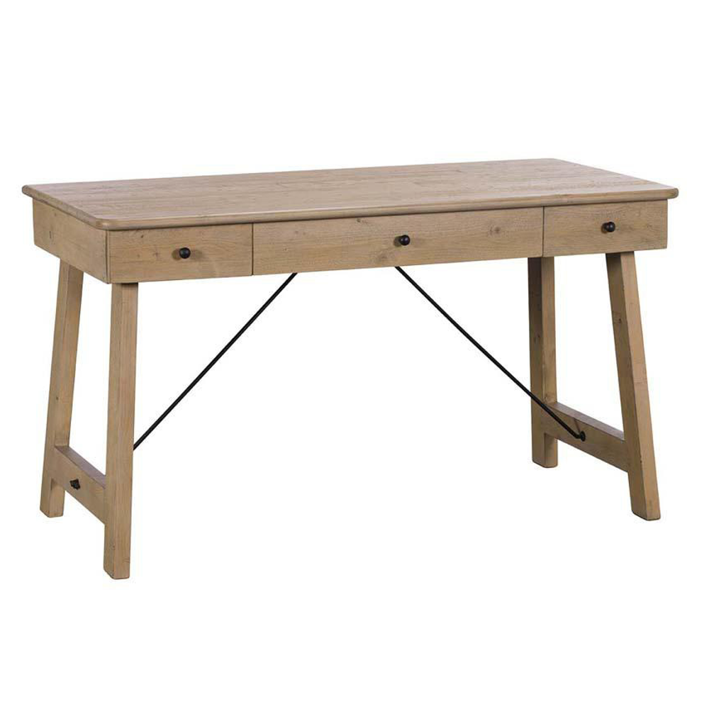 Malta Reclaimed Wood Desk 140cm Annie Mo s