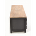 Mango Wood and Black Painted TV Unit 145cm