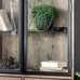 Manhattan Rustic Oak Display Cabinet 170cm x 90cm