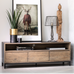 Manhattan Rustic Oak TV Unit 140cm