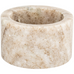 Marble Salt Cellar Sand 7cm