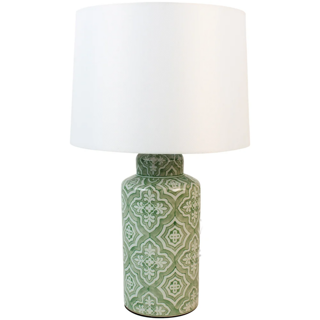 Maroc Lamp With White Shade 51cm | Annie Mo's