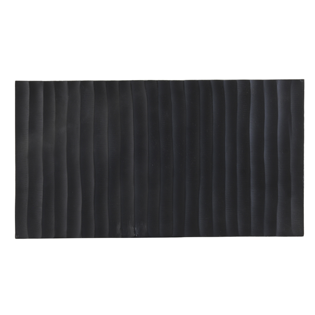 Matt Black Sofa Table 60cm