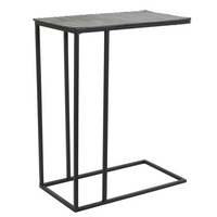 Matt Black Sofa Table 60cm | Annie Mo's