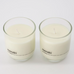 Meraki White Meadow Scented Candles Set of Two Gift Set