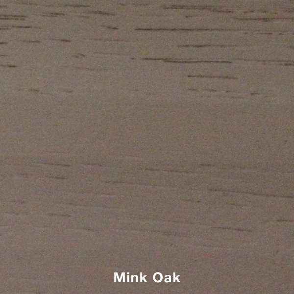 Toronto Walnut Table with Glass Legs - Mink Oak | Annie Mo's