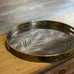 Mirrored Fern Pattern Tray 45cm G