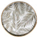Mirrored Fern Pattern Tray 45cm H