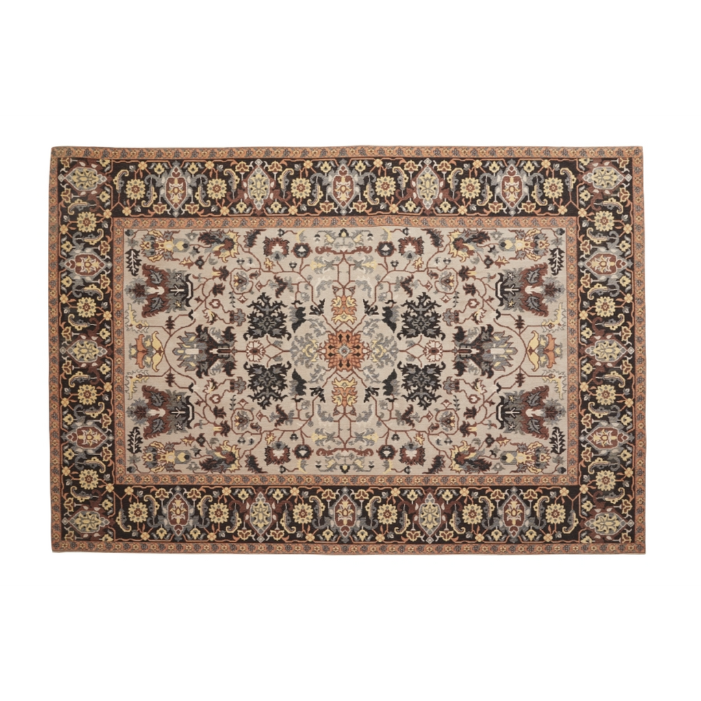 Multi Coloured Jacquard Woven Rectangular Rug 290cm | Annie Mo's