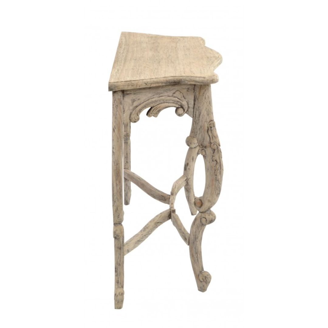 Natural Carved Console 82cm