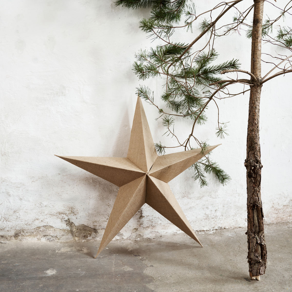 Natural Jute Star 85cm |  Annie Mo's