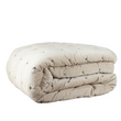 Natural Velvet Criss Cross Throw 220x230cm | Annie Mo's