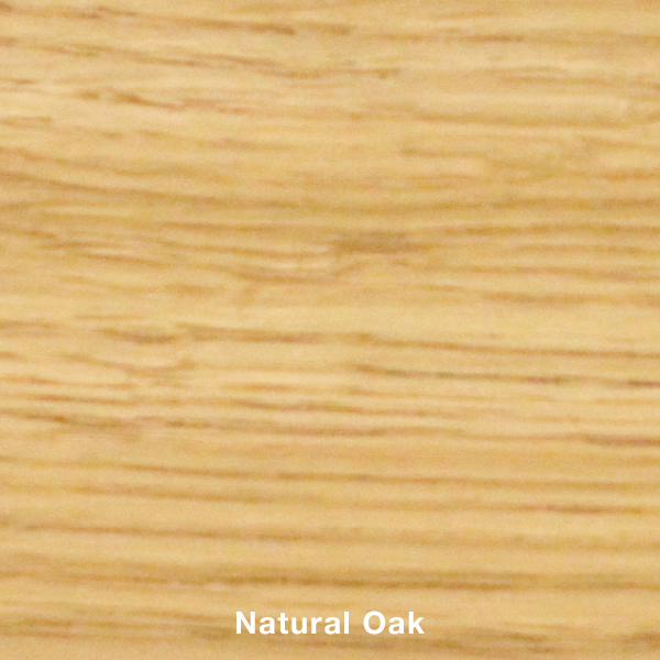 Toronto Walnut Table with Glass Legs - Natural Oak | Annie Mo's