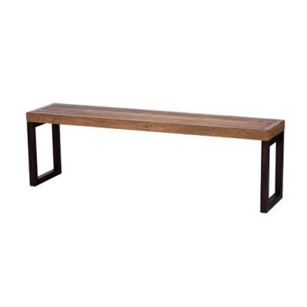 Nixon Reclaimed Mixed Wood Bench 155cm | Annie Mo's