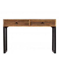 Nixon Reclaimed Mixed Wood Console Table 120cm | Annie Mo's