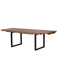 Nixon Reclaimed Mixed Wood Extending Dining Table 180cm - 240cm