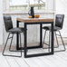 Cooper Dark Grey PU Leather Counter Dining Bar Stool | Annie Mo's