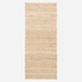 Nude Jute and Cotton Runner Rug 100 x 240cm | Annie Mo's