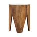 Okta Occasional Natural Wood Stool 45cm