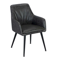 Oliver Carver Dining Chair - Grey | Annie Mo's