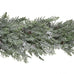 Pine and Pinecones Snowy Garland 180cm