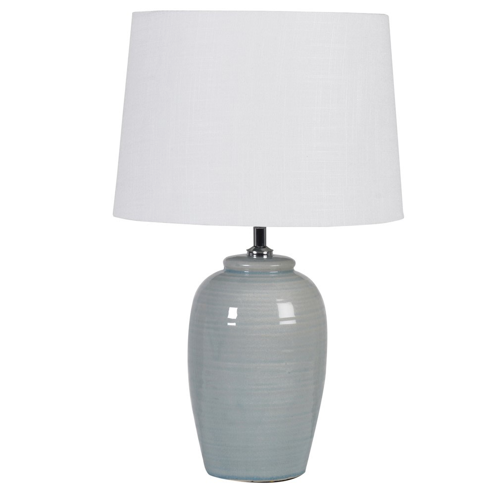 Lamp with Linen Shade 52cm | Annie Mo's