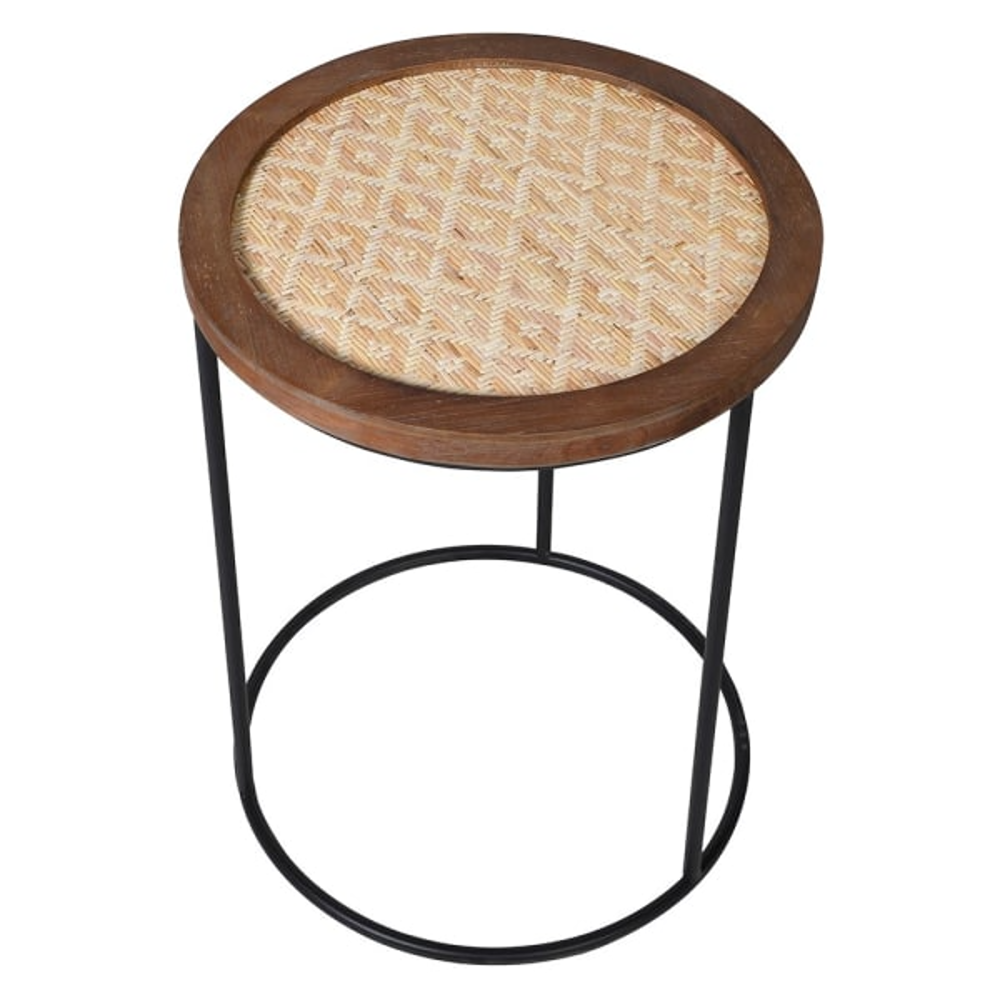 Wrought iron best sale nesting tables
