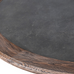 Reclaimed Elm and Zinc Round Dining Table 140cm | Annie Mo's