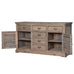 Reclaimed Pine Louvred Sideboard E