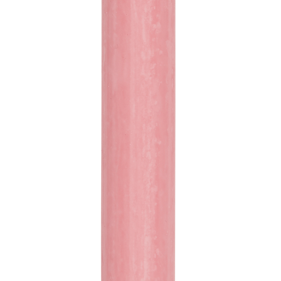 Pink Sand and White Tones Tall Rustic Dinner Candles 29cm - Colour Choice