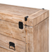 Rustic Opening Top Three Drawer Chest