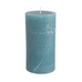 Rustic Pillar Candles in Pillar Blue