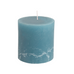 Rustic Pillar Candles in Pillar Blue