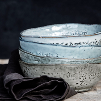 Rustic, Grey Blue Bowl 14cm | Annie Mo's